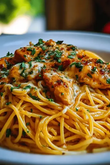 Monterey Chicken Spaghetti