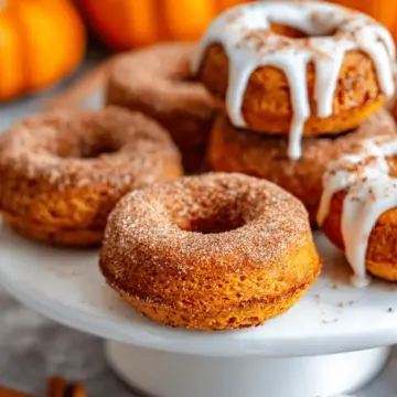 Easy Baked Pumpkin Donuts