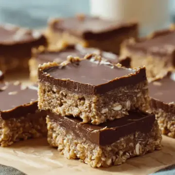 No-Bake Chocolate Oat Bars