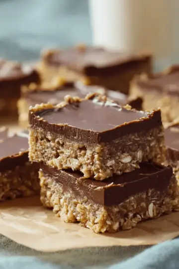 No-Bake Chocolate Oat Bars