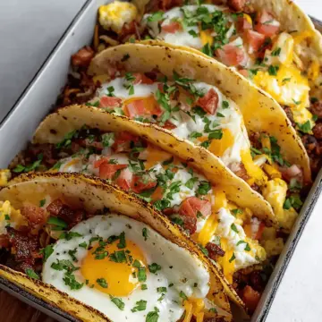 Tasty Baked Breakfast Tacos