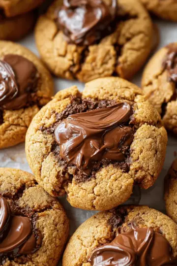 Best Peanut Butter Cookies With Nutella