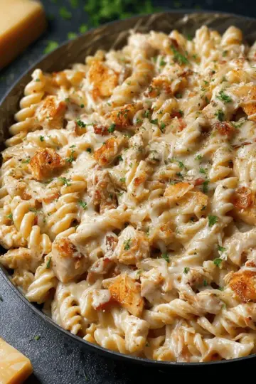 Cheesy Chicken Pasta