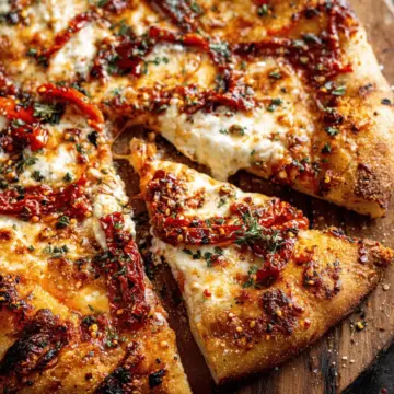 Calabrian Chili Roasted Red Pepper Pizza