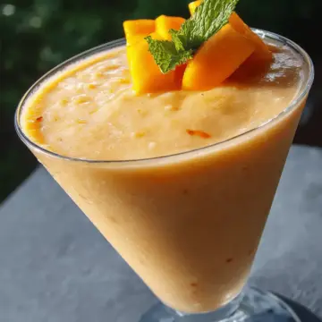Mango-Peach Smoothie
