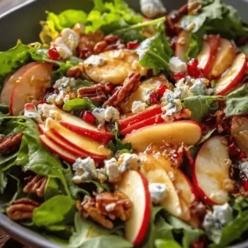 Autumn Harvest Honeycrisp Apple and Feta Salad