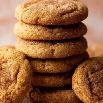 Pumpkin Snickerdoodle Cookies
