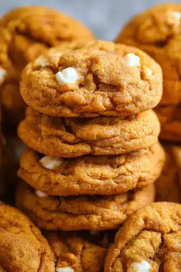 White Chocolate Pumpkin Snickerdoodles