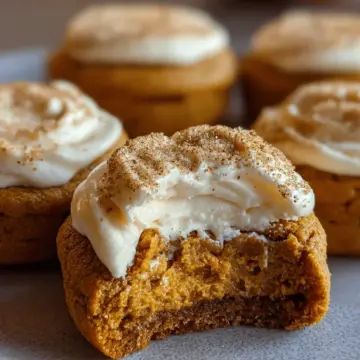 Pumpkin Cheesecake Cookies