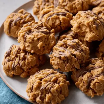 No-Bake Peanut Butter Cookies