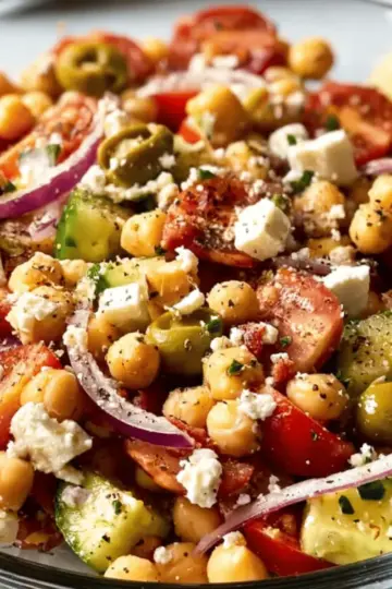 Italian Chickpea Salad