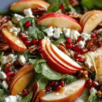 Autumn Harvest Honeycrisp Apple and Feta Salad
