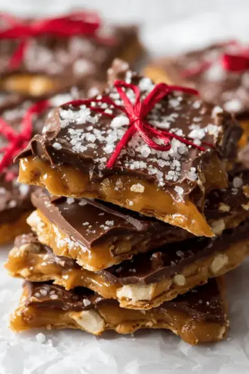 Christmas Crack – Easy Saltine Cracker Toffee