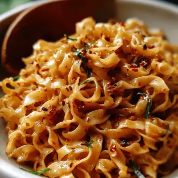 Aromatic Garlic Chilli Noodles with Soy and Vinegar