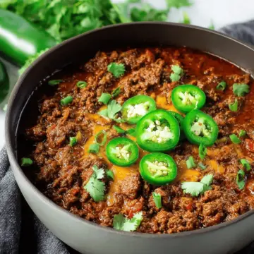 Best Texas Style Chili Recipe (No Beans)