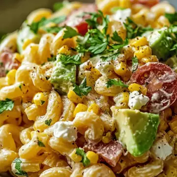 Mexican Street Corn Pasta Salad