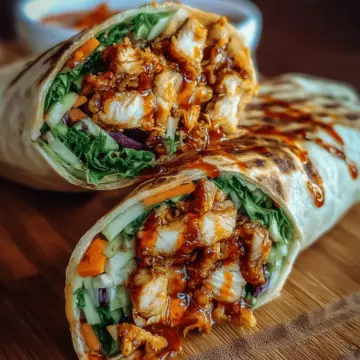Sweet Chili Chicken Wraps: A Spicy-Sweet Lunch Favorite!