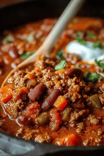 Best Ground Beef Stovetop Chili