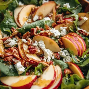 Autumn Harvest Honeycrisp Apple and Feta Salad