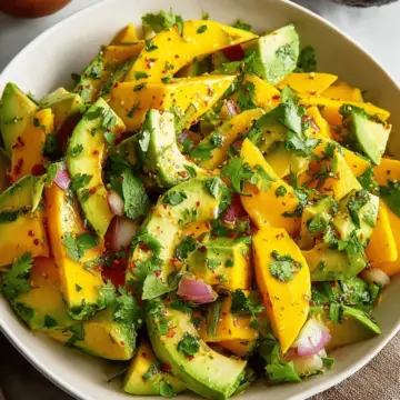 Avocado and Mango Salad