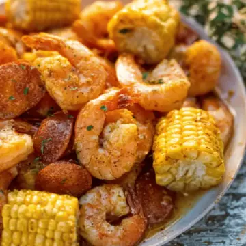 Small Batch Florida OJ Shrimp Boil