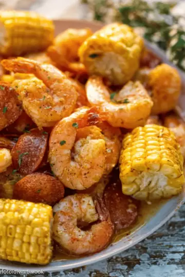 Small Batch Florida OJ Shrimp Boil