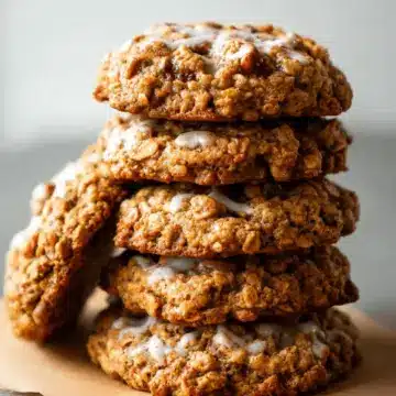 Brown Butter Pumpkin Oatmeal Cookies