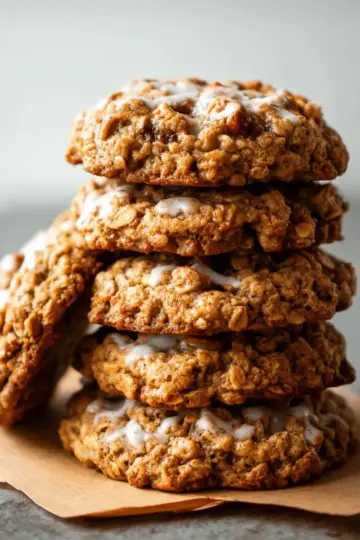 Brown Butter Pumpkin Oatmeal Cookies