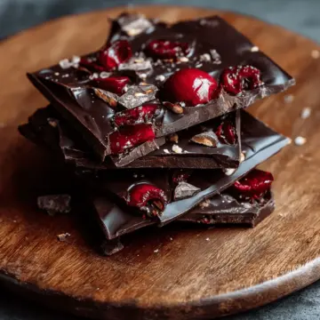 Dark Chocolate Cherry Bark