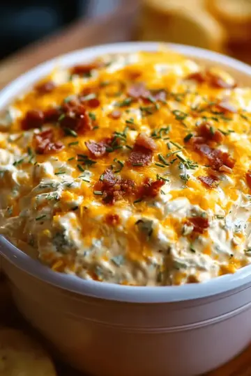 5-Minute Cheddar Ranch Dip: Absolute Party Appetizer