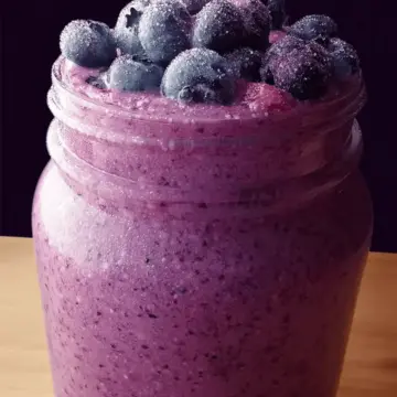 Purple Monstrosity Fruit Smoothie