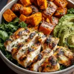 Grilled Chicken & Sweet Potato Bowl