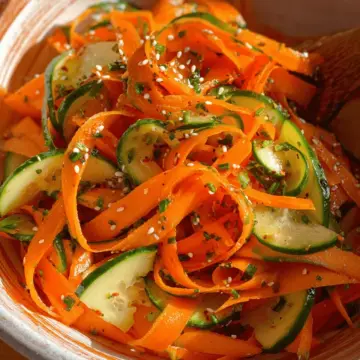 Cucumber Carrot Salad
