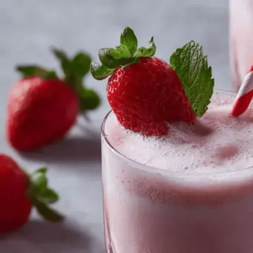 B and L's Strawberry Smoothie