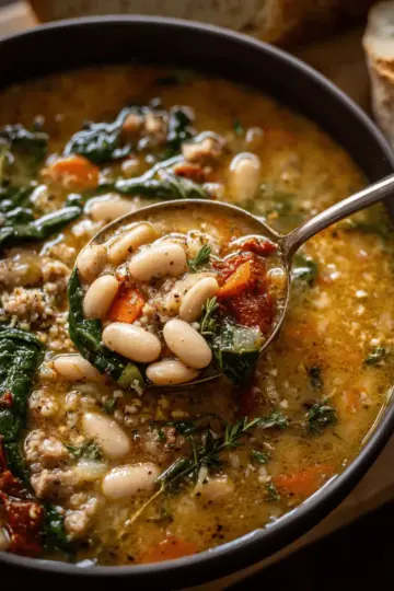 Tuscan White Bean Soup