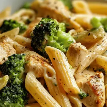 Creamy Broccoli and Chicken Penne