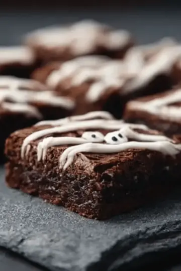 Halloween Mummy Brownies Recipe