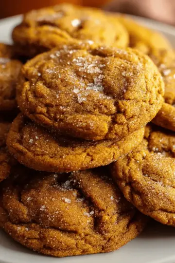 Soft and Chewy Pumpkin Cookies Recipe