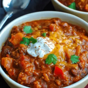 Crockpot Pumpkin Chili