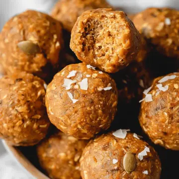 Pumpkin Protein Balls Recipe