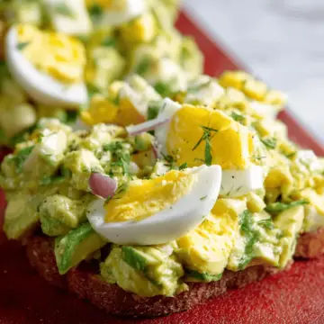 Easy Avocado Egg Salad