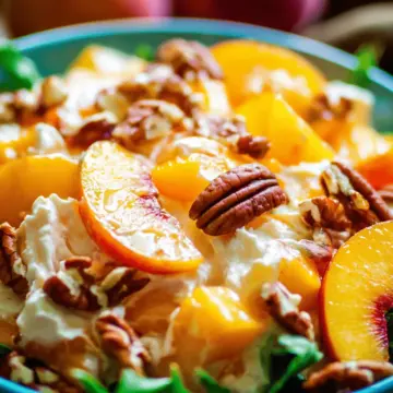 Millionaire Peach Salad