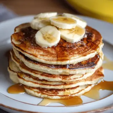 Pancakes 3 ingrédients (sans œuf)