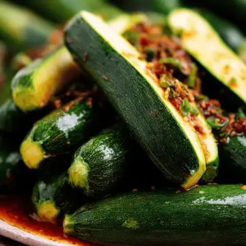 Spicy Asian Zucchini