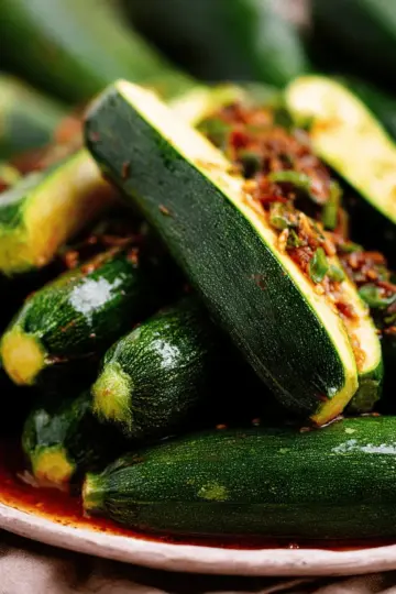 Spicy Asian Zucchini