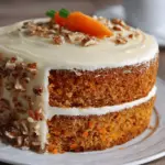 Authentique carrot cake américain