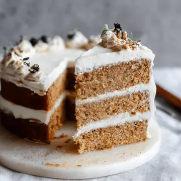 Chai Spice Cake with Cream Cheese Frosting