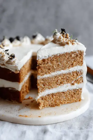 Chai Spice Cake with Cream Cheese Frosting