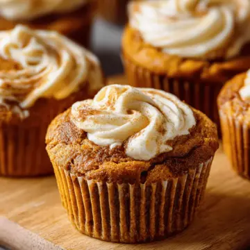 Pumpkin Cream Cheese Muffins