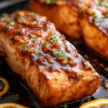 Honey-Garlic Glazed Salmon